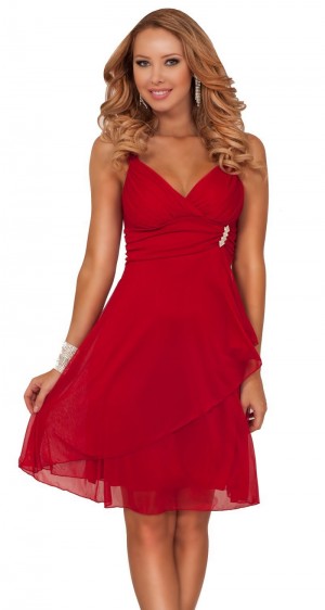 New Sexy Empire Waist Prom Cocktail Party Evening Dress - Visuall.co