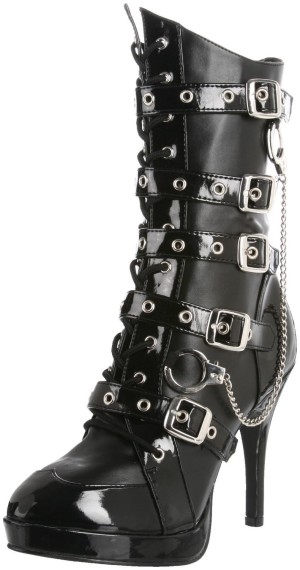 Funtasma by Pleaser Women's Cop Ankle Boot - Visuall.co